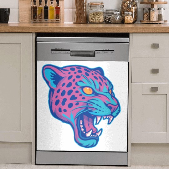 Jaguar pastel Dish Washer Covers
