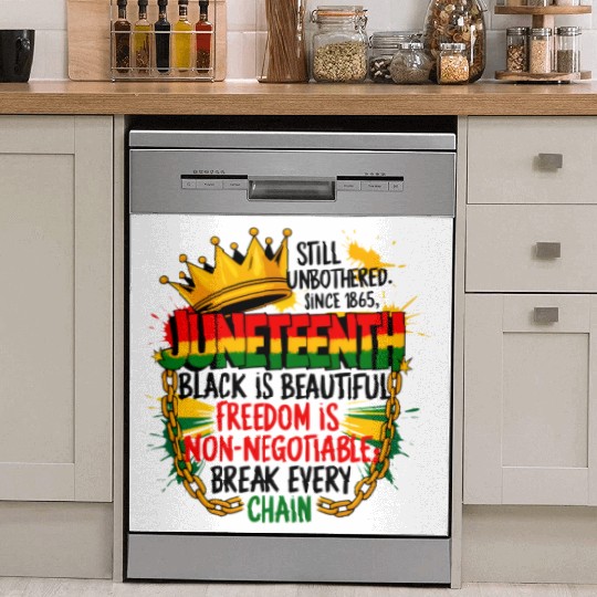 Juneteenth Black History Dish Washer Covers