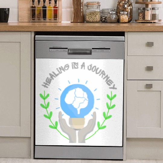 Healing Is a Journey – Mental Health Awareness Dish Washer Covers
