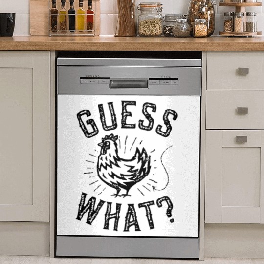 Chicken Butt Dish Washer Covers