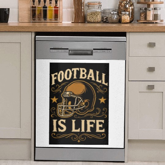 football is life Dish Washer Covers