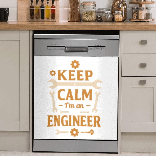 Keep Calm – I’m an Engineer Dish Washer Covers