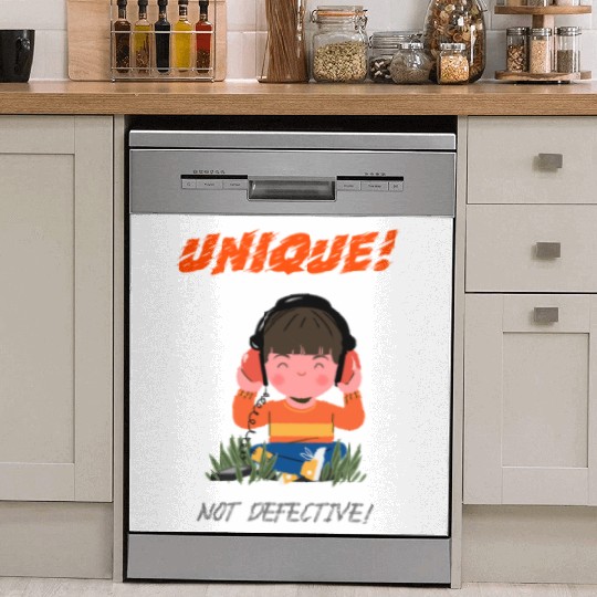 Unique Not Defective Autism Advocacy Dish Washer Covers