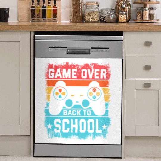 Game Over Back to School Dish Washer Covers – Retro Gamer