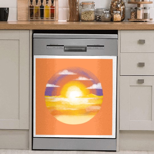 A New Day, A New Beginning Dish Washer Covers