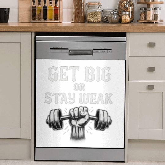 Gym Motivation Quote Clothes and Accessories  Dish Washer Covers