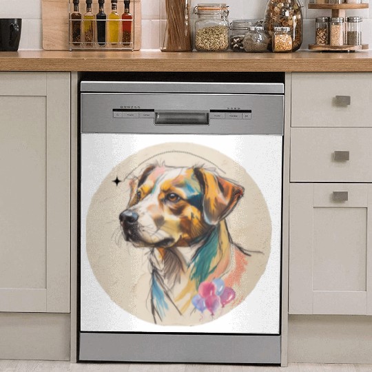 Dog Balloon Dish Washer Covers