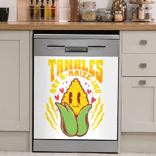 Tamale Making Tamales Are A-Maize-ing Dish Washer Covers