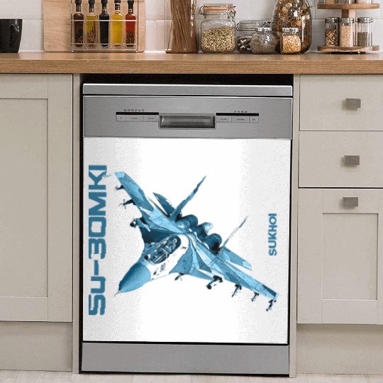 Sukhoi SU-30 MKI Russian Fighterjet Dish Washer Covers