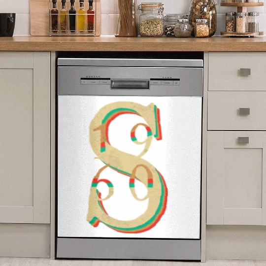 Unique Vintage '1960s' Design Dish Washer Covers