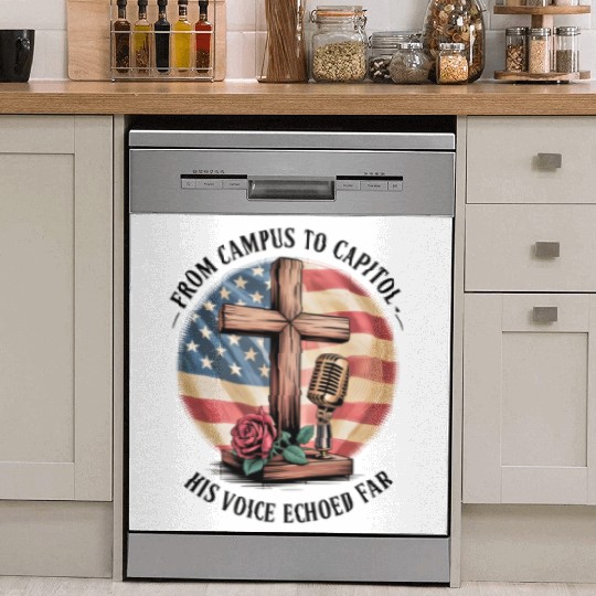 Charlie Kirk: Campus To Capitol Dish Washer Covers