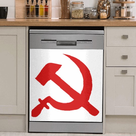 hammer and sickle Dish Washer Covers