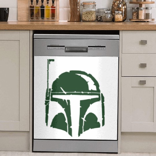 Boba Fett Helmet Worn Dish Washer Covers