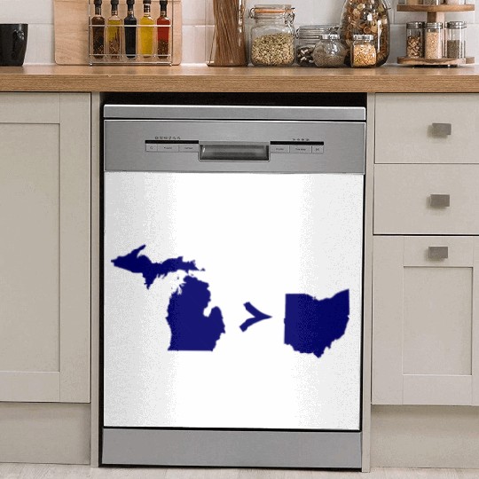 Funny Michigan Greater Than Ohio Dish Washer Covers