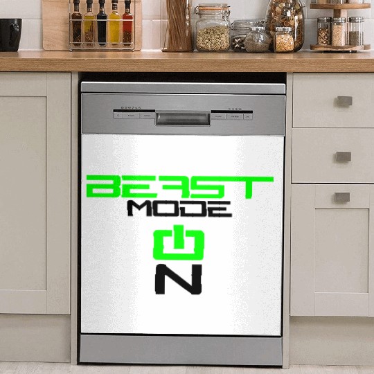 switch on activated activated hand arm muscle stro Dish Washer Covers