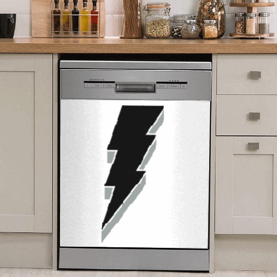 Lightning Bolt - 3D Dish Washer Covers