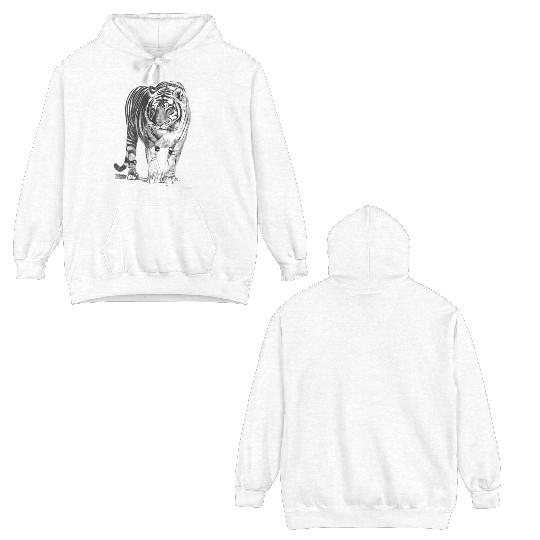 Bengal Tiger Double Sided Hoodies