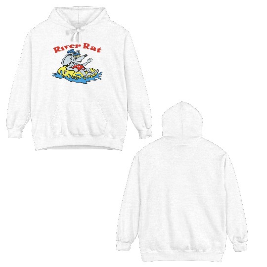 River Rat Swim Double Sided Hoodies