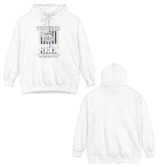 Baltimore County Police Double Sided Hoodies Saint Michael Police Officer Prayer