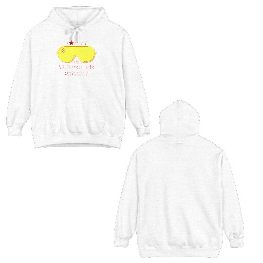 Safety Is Number One Priority - Crazy Russian Hacker Safetyglasses Double Sided Hoodies