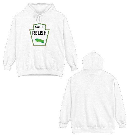 Sweet Relish Double Sided Hoodies Halloween Costume Funny Holiday