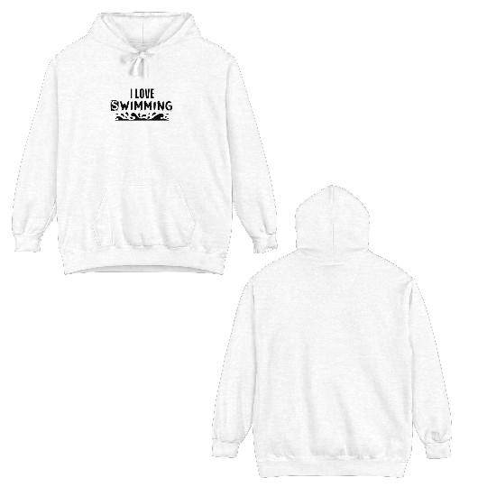 Swim Pro-Swimming Swimmer Swimming Double Sided Hoodies