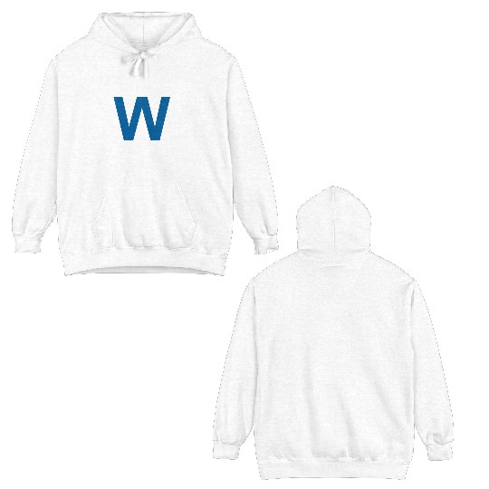 Chicago Blue W Double Sided Hoodies