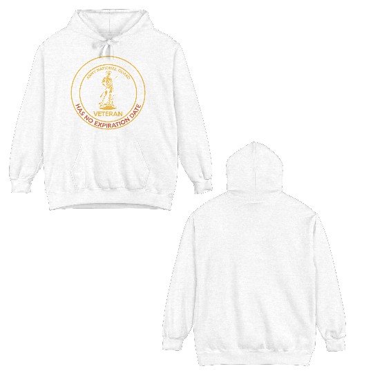 National Guard Veteran Double Sided Hoodies