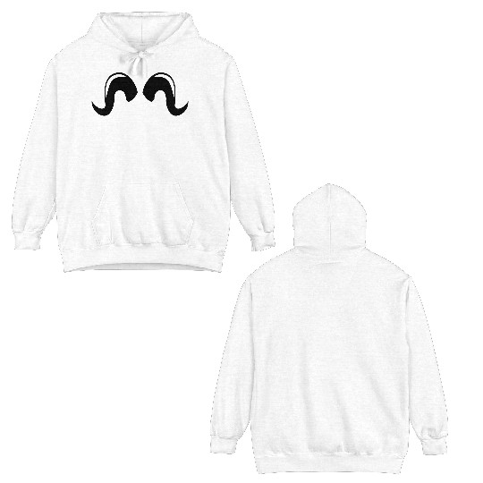 antler horns rack ram tup goat capricorn ibex gift Double Sided Hoodies