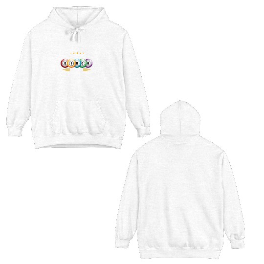 Grandma Is My Name Bingo Is My Game Double Sided Hoodies