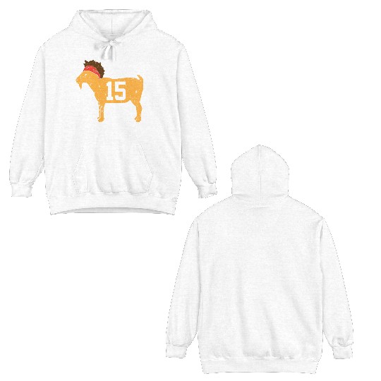 GOAT Number 15 MVP Double Sided Hoodies