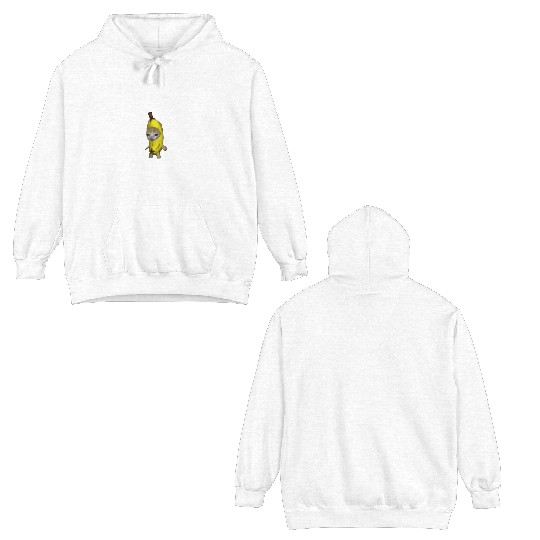 Banana Cat Funny Meme Gift Double Sided Hoodies