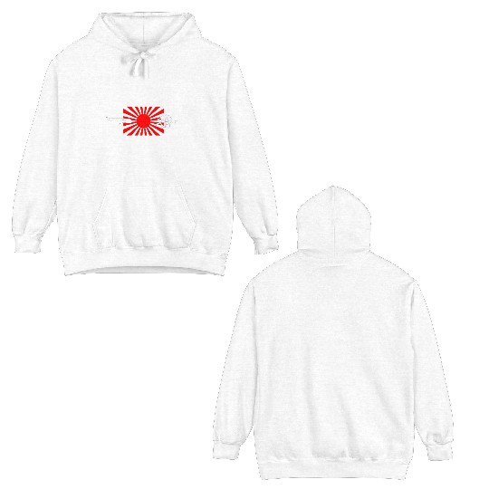 Afro Samurai Headband White Double Sided Hoodies