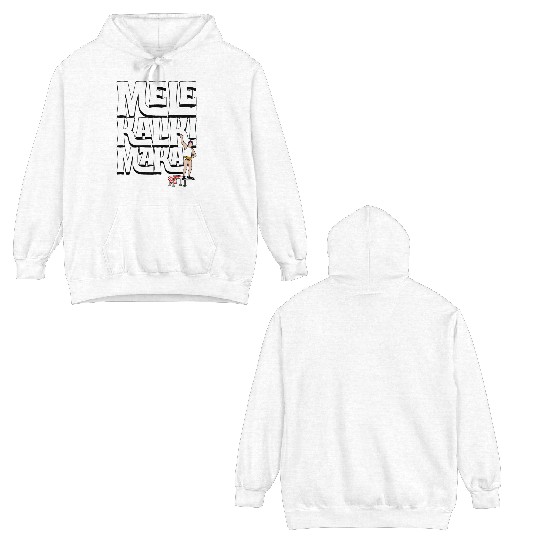 Mele Kalikimaka Cousin Eddie at the Swimming Pool Double Sided Hoodies