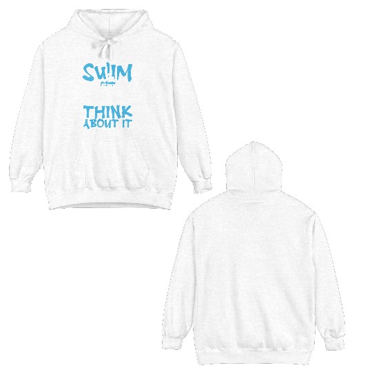 Funny Swimming Swimmer Swim Double Sided Hoodies