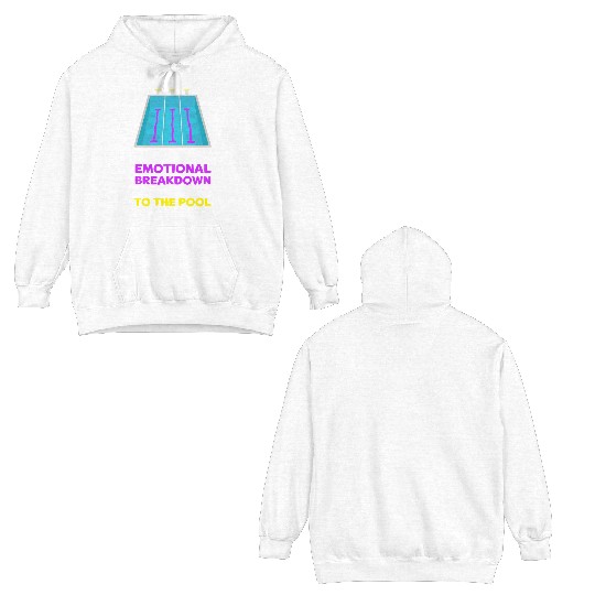 Funny Swimming Swimmer Swim Double Sided Hoodies