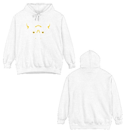 Tiger Face Double Sided Hoodies