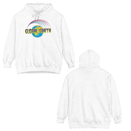 earth best design Double Sided Hoodies