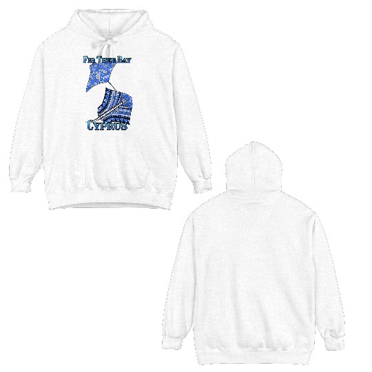 Fig Tree Bay Vacation Tribal Stingrays Double Sided Hoodies