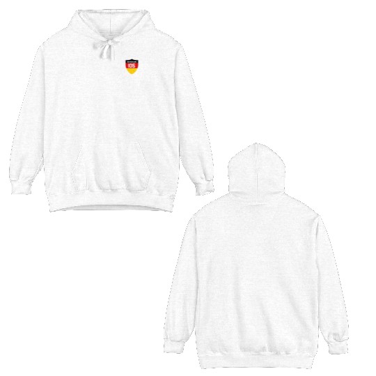 Deutschland 105 germany Double Sided Hoodies