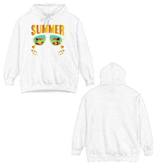 Funny Design for summer Double Sided Hoodies
