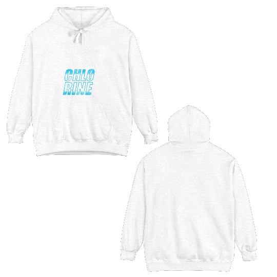 Swim Beach Vacation Double Sided Hoodies
