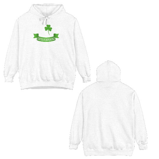 I Love Shenanigans St. Patrick's Day Irish Double Sided Hoodies