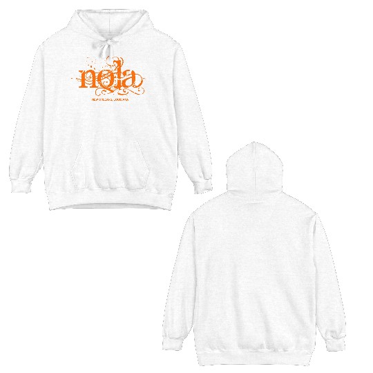 NOLA New Orleans Double Sided Hoodies