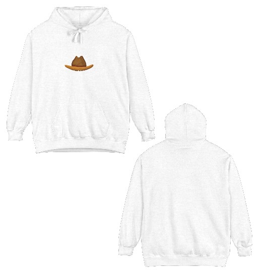Cowboy Barn Bull Rider Rodeo Country Western Movie Double Sided Hoodies