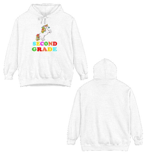 Oh Hey 2nd Second Grade Double Sided Hoodies