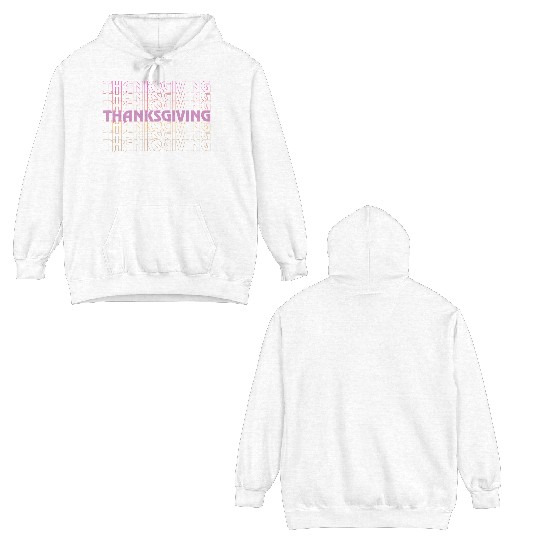 thanksgiving Double Sided Hoodies