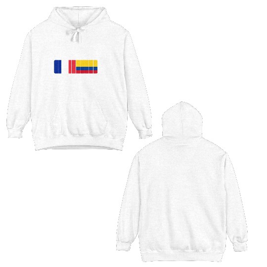 France and Colombia power 100% Double Sided Hoodies