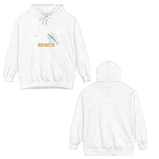 I Fish For Catfish Everything Else Is Bait - Wels Double Sided Hoodies