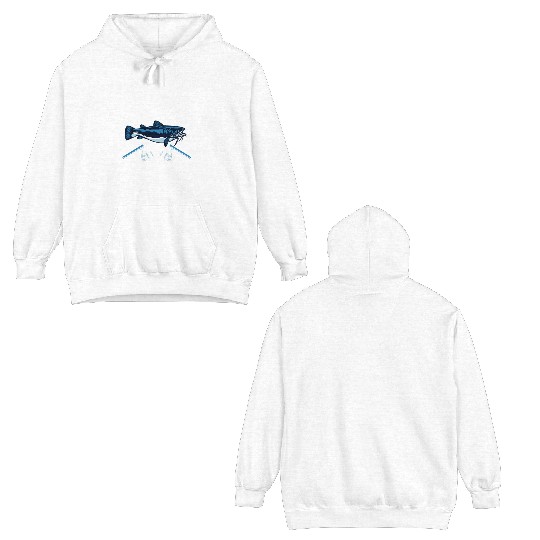 I Fish For Catfish Everything Else Is Bait - Wels Double Sided Hoodies